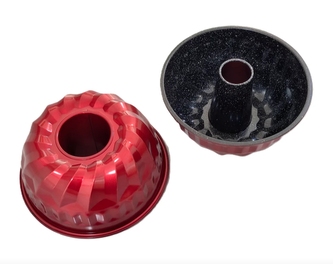 Forma bábovka ¤23cm kov nepřilnavá  METAL RED