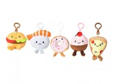 Přívěsek Food Mix plyš 5 druhů 9x8cm