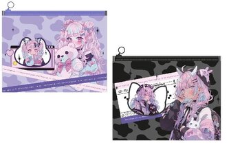 Teczka z suwakiem B5 Manga Pink Fantasy mix M&G;