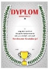 Dyplom A4 Sportowca