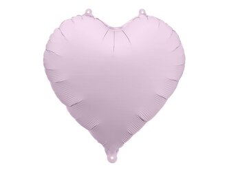 Balon foliowy Serce 45cm fiolet