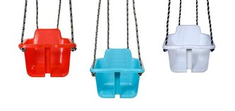 Huśtawka dziecięca ze sznurkami mix