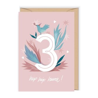 Kernet urodzinowy na trzecie urodziny