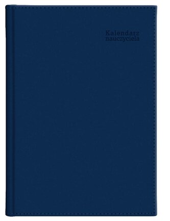 Kalendarz naucz. 2025/26 A5 tyg. Vivella granat