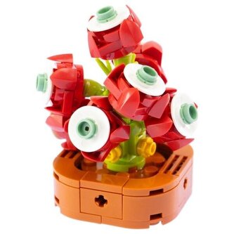 Klocki Mini Kwiaty Szlumbergera 136el