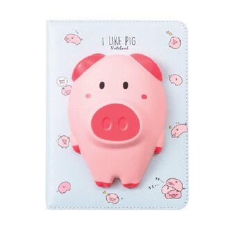 Notatnik Świnka miękka okładka 128 stron