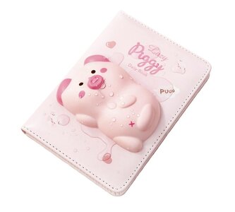 Notatnik mini Świnka miękka okładka 96 stron