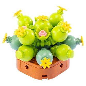 Klocki Mini Kwiaty Konofit 136el