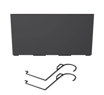 Květináč Prosperplast URBI CASE W 39,5 cm antracit