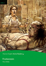 PEAR. Frankenstein. Book with eBook and audio. Level 3