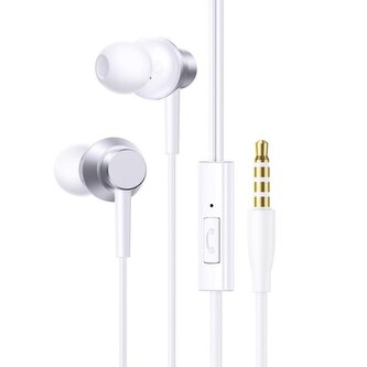 Sluchátka s mikrofonem Baseus Encok HZ11 3,5mm bílá