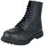 Boty Brandit Phantom Boots 10-dírkové - černé, 4