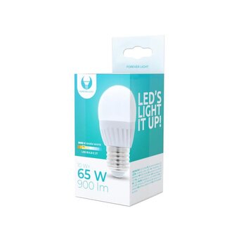 LED žárovka Forever E27 G45 10W teplá bílá (3000K)