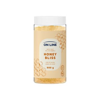 On line sůl do koupele Mléčné proteiny a med 800 g
