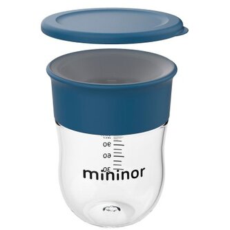 MININOR Tréninkový hrneček 220 ml Blue Whale