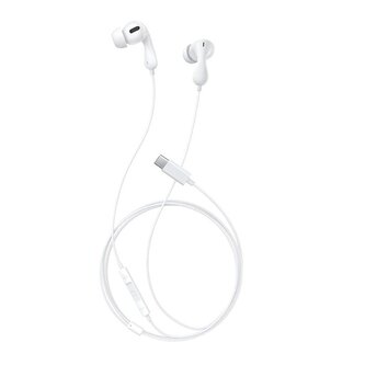 Sluchátka s mikrofonem Baseus Encok CZ20 USB-C bílá