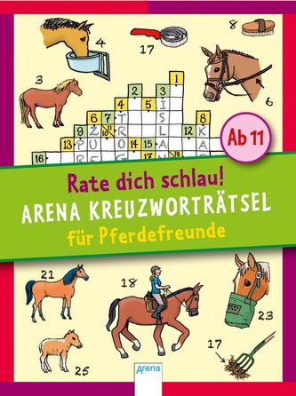 Rate dich schlau! Arena Kreuzworträtsel für Pferdefreunde
