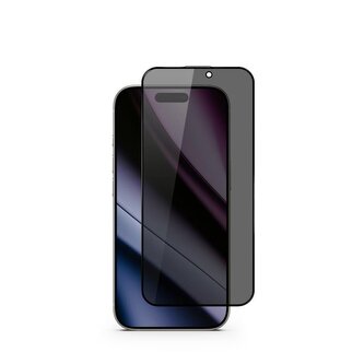 Sklo Epico Privacy 3D s aplikátorem proti prachu pro Apple iPhone 13/13 Pro/14/16e