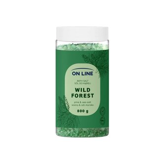 On line sůl do koupele Borovice a jalovcový extrakt 800 g