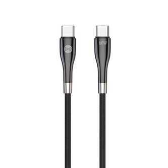 Kabel Forever USB-C/USB-C 1m 60W černý