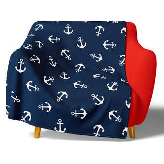 Mikroplyšová deka Kotvy 150x200 cm