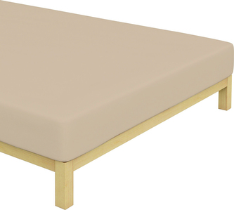 Jersey prostěradlo Béžové Rozměr: 70x140 cm