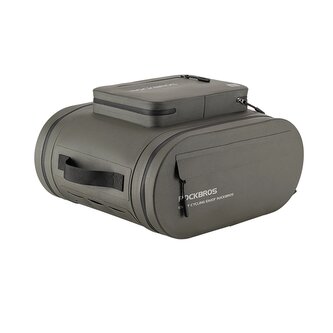 Sakwa rowerowa Rockbros wodoodporna, na bagażnik, pojemność 14l - szara
