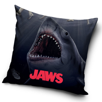 Povlak na polštářek Čelisti Žralok útočí