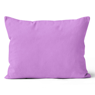 Mikroplyšový povlak na polštář 50x70 cm Levandulový