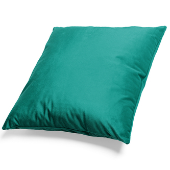 Mikroplyšový povlak na polštář 50x50 cm Smaragdový