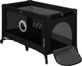 LIONELO Postýlka cestovní Stefi Black Carbon