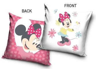 Povlak na polštářek Minnie s Malým Kanárkem