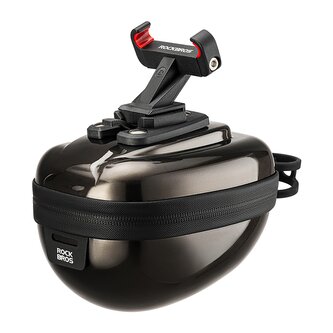 Torba podsiodłowa Rockbros sztywna, hard shell, kompaktowa, pojemność 0,4l - czarna