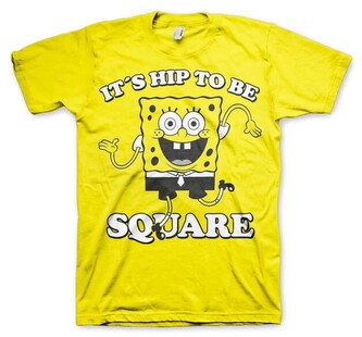 Tričko SpongeBob - It‘s Hip To Be Square, XL