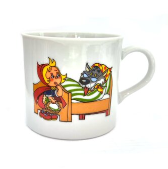 Hrnek dětský porcelán 210ml  KARKULKA