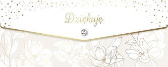 Karnet lux dziękuję