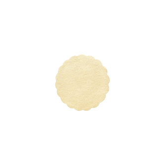 Rozetka (PAP-Airlaid) PREMIUM béžová Ø9cm [500 ks]