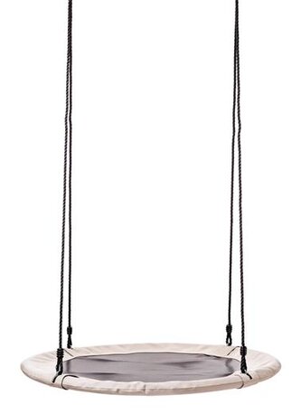 Houpací kruh Woody (průměr 100cm), béžový