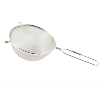 Cedník kov pocínovaný ¤12cm