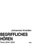 Begriffliches Hören