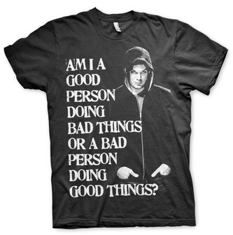 Tričko Dexter - Bad Person Doing Good Things, XL
