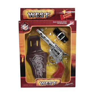 Kovbojská pistole s pouzdrem