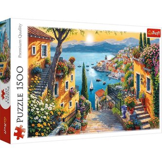 Puzzle 1500 Nadmorski widok TREFL