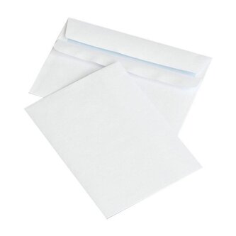 Koperta samoklejąca białe 114x162mm 10szt