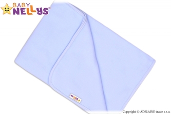 Dětská deka/dečka polar 75x100cm, Feel Baby Nellys - modrá