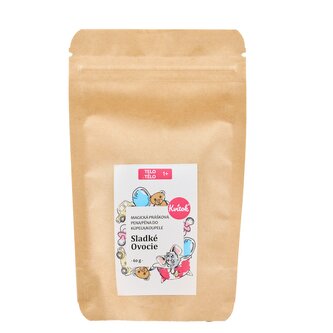 Kvitok Magická pěna do koupele Sladké ovoce 60 g - ideální pro děti