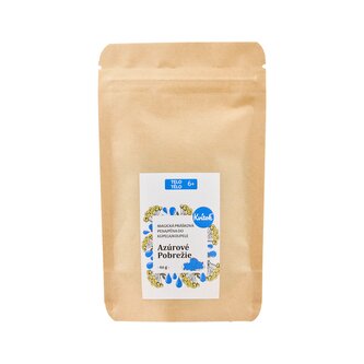 Kvitok Magická pěna do koupele Azurové pobřeží 60 g - krásně pění