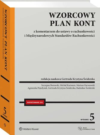 Wzorcowy Plan Kont z komentarzem do ustawy o rachunkowości i Międzynarodowych Standardów Rachunkowoś