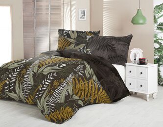 Saténové povlečení LUXURY COLLECTION 140x200, 70x90cm KAPRADÍ