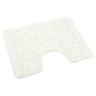 WC předložka ornament smetanový